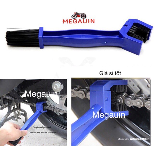 BÀN CHẢI CỌ XÍCH CHÀ SÊN VỆ SINH BẢO DƯỠNG NHÔNG XÍCH SÊN cực bền