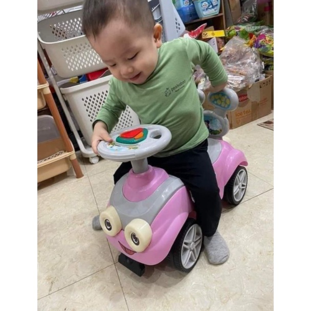 Xe Chòi Chân Cho Bé Bobby Có Nhạc & Đèn