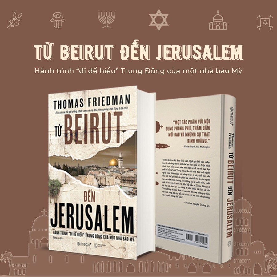Sách - Từ Beirut đến Jerusalem Tặng Kèm Sổ Tay | BigBuy360 - bigbuy360.vn