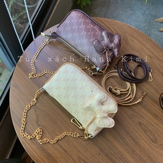 Túi kẹp nách size vừa 22 tặng kèm móc xinh xắn