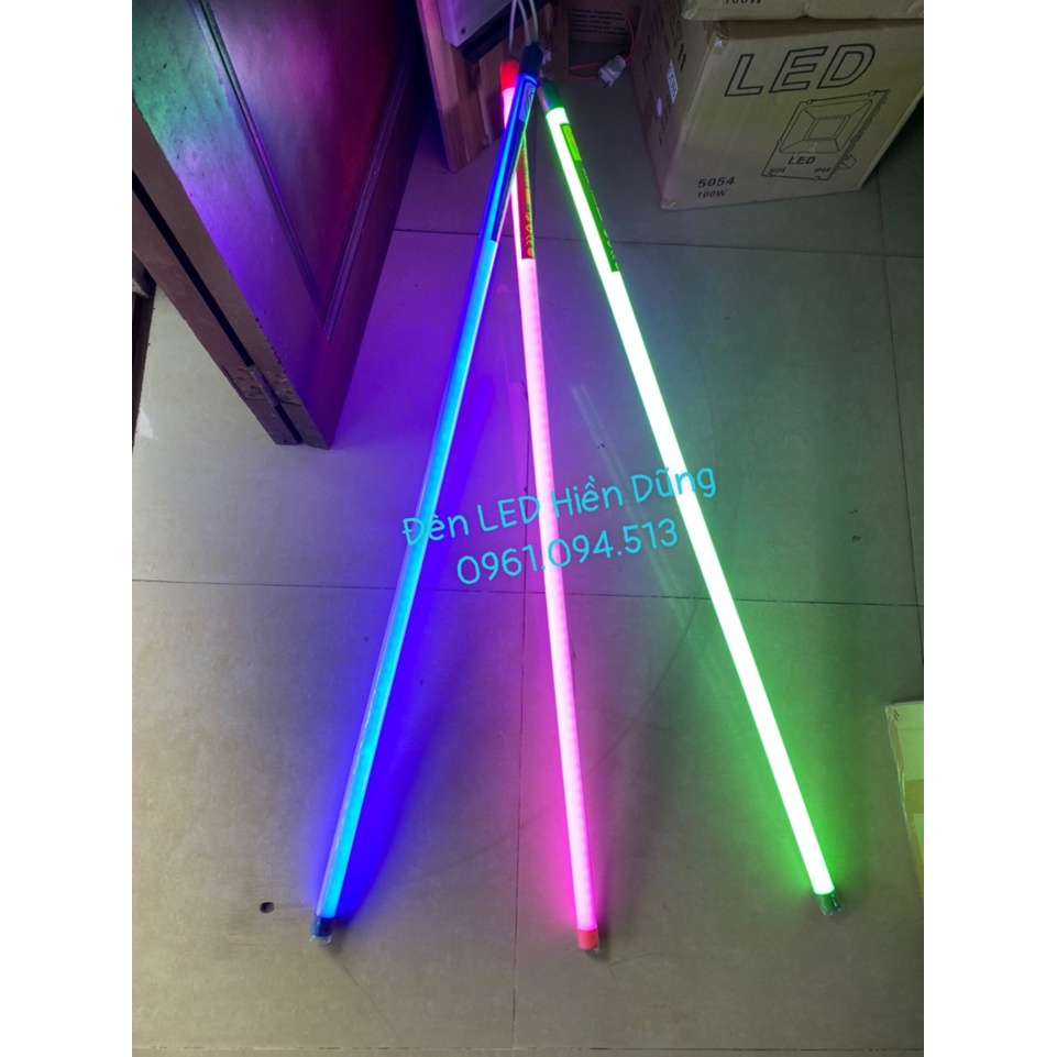 ĐÈN TUÝP NGOÀI TRỜI T8 NHIỀU MÀU CHUYÊN DECOR QUÁN CAFE, BẢR, BEER CLUB - TUÝP NEON 220V CÓ SẴN PHÍCH CẮM ĐIỆN TRỰC TIẾP