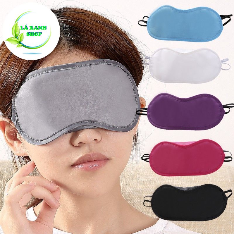 Miếng Che Mắt Chống Chói Mắt - Đồ Bịt Chụp Mắt Vải/Mút Khi Ngủ Trưa Văn Phòng, Ngoài Trời