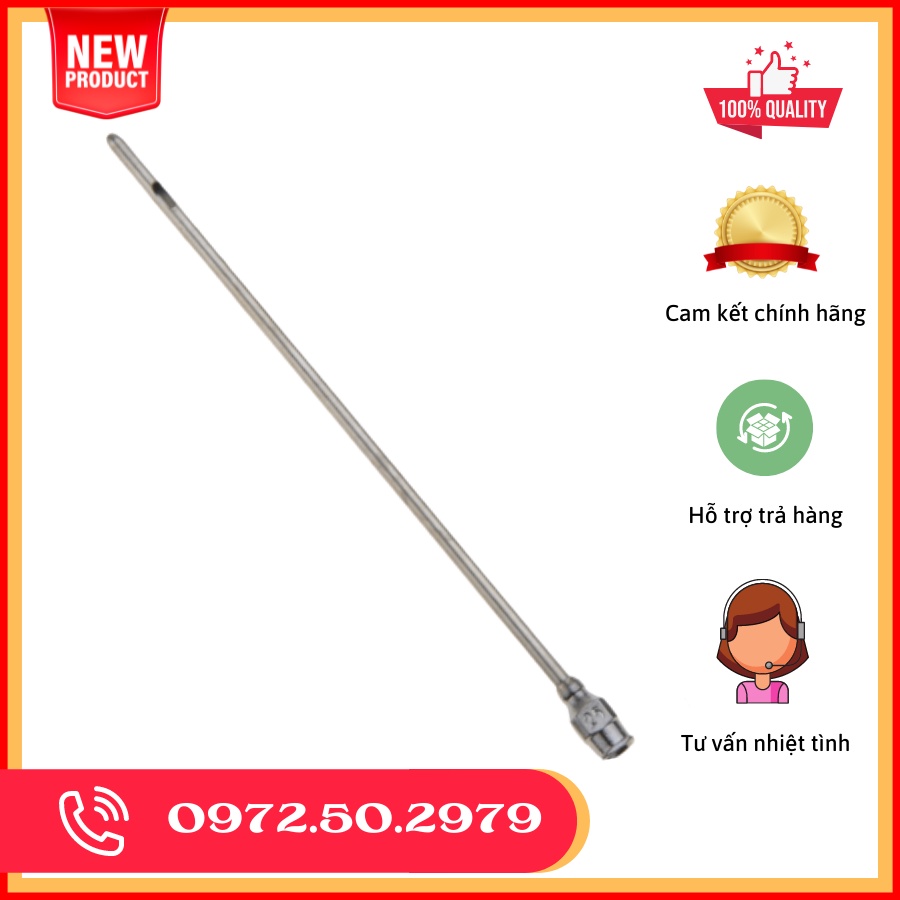 Kim thông vú bò sữa inox 10cm Trung Quốc