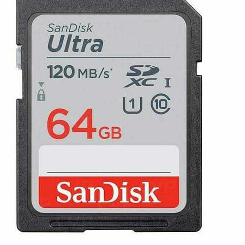 Thẻ Nhớ Sandisk Sdcard Ultra 64gb 120mb / S - Sd 64 Gb 120mbps