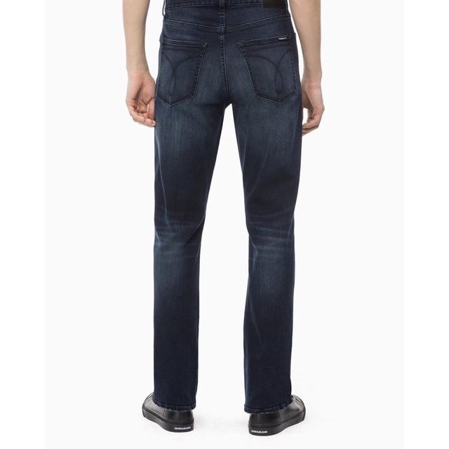 Quần jeans nam CK chính hãng dáng straight
