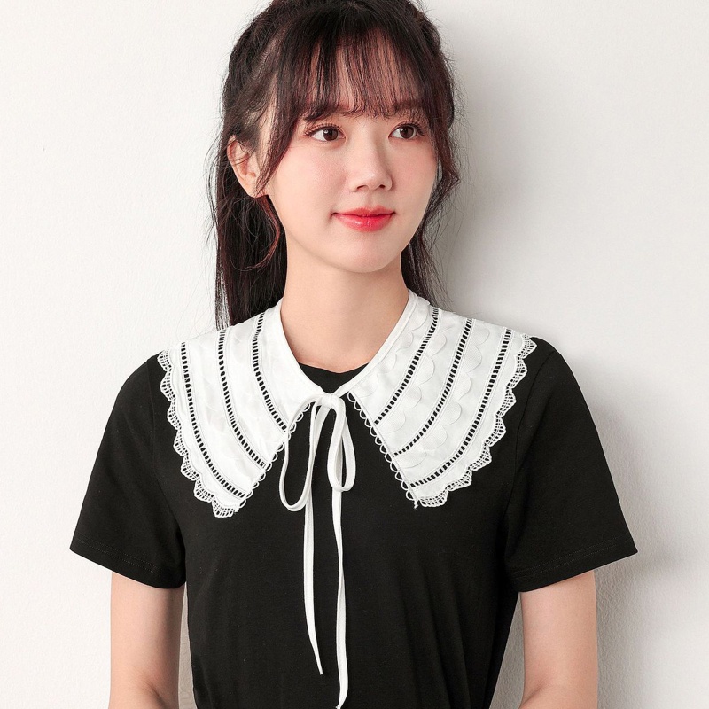 Khăn Choàng Cổ Chống Nắng Đa Năng Phối Ren Lưới Rỗng Phong Cách Retro Cho Búp Bê Nữ