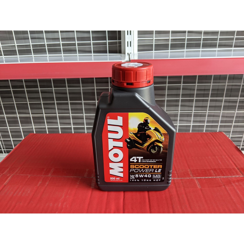 Motul Scooter Power LE 5W40 0.8L nhớt tổng hợp