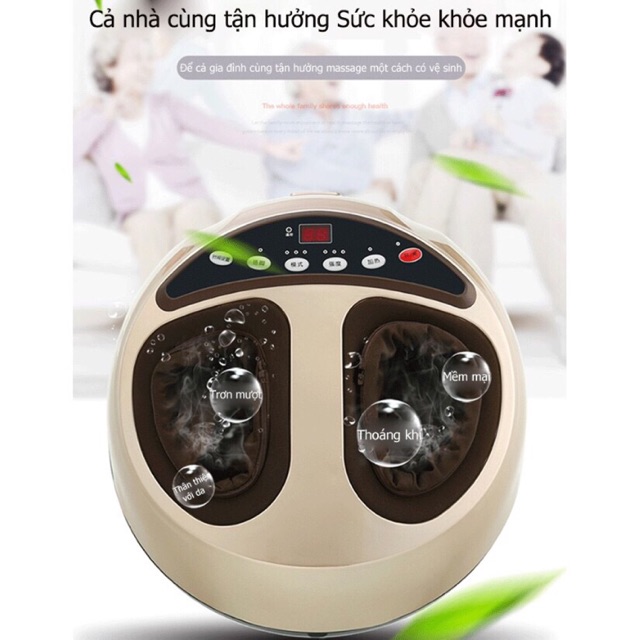 Máy massage chân nhiệt