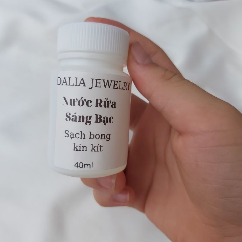 Nước rửa bạc, nước tẩy sáng trang sức bạc, sạch bong kin kít DaLiA Jewelry