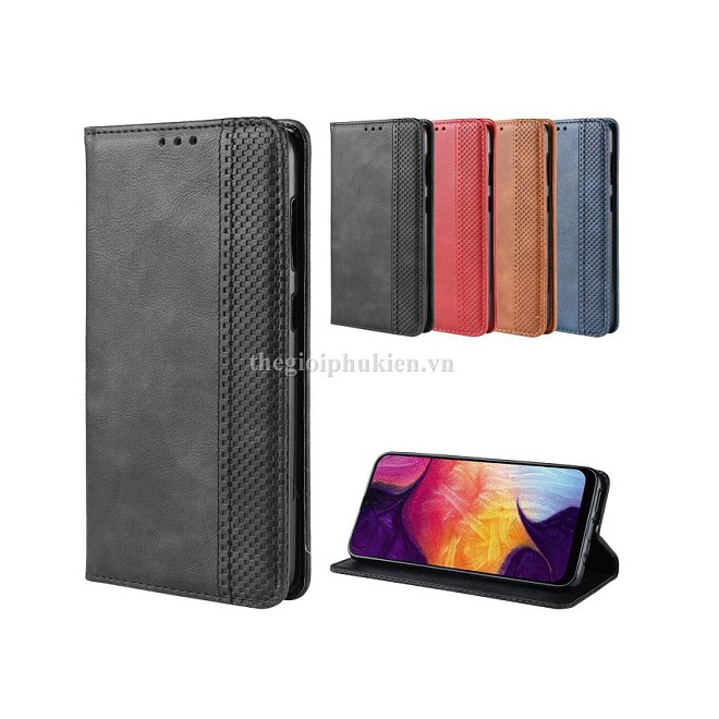 Bao da Samsung A71, Samsung A70, Samsung A80 dạng ví có ngăn đựng thẻ | BigBuy360 - bigbuy360.vn