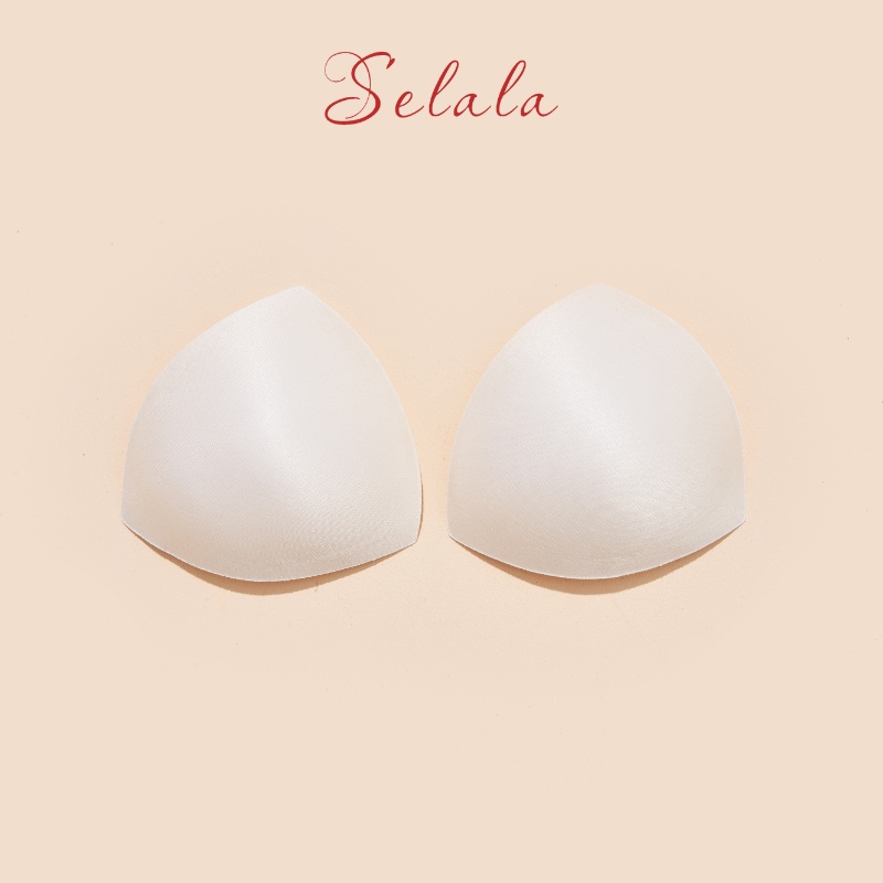 Miếng Mút Độn Selala Nâng 1.5cm Thiết Kế Tam Giác Giảm Xô Lệch Mềm Mại Pk20