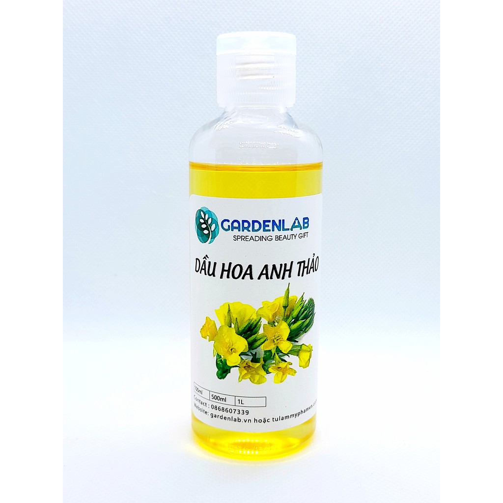 100ML Dầu Hoa Anh Thảo - Dầu Nền Dùng Trong Mỹ Phẩm (EVENING PRIMROSE OIL)