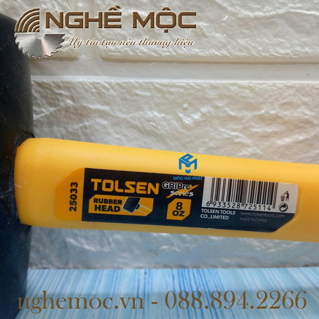 Búa Cao Su Tolsen 25033 - 25035 - 25037 - 25038
