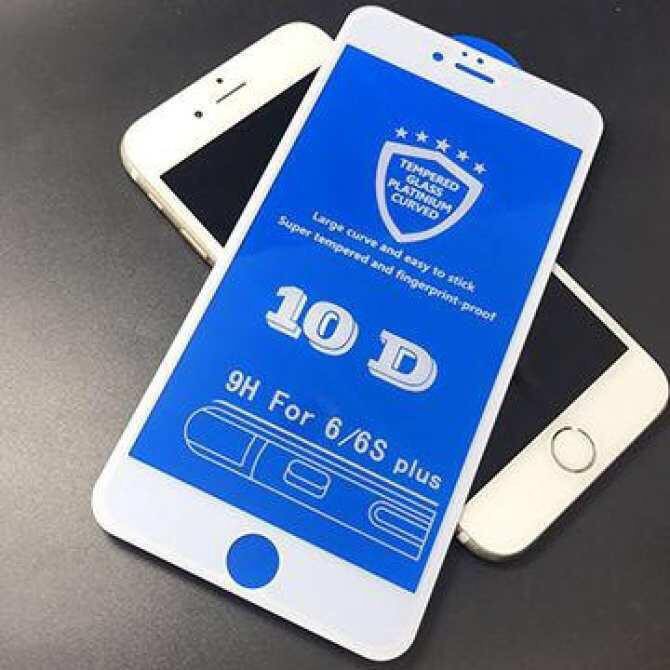 Kính Dán Cường Lực Iphone 10D Full Màn Hình Cho 7Plus/8/8Plus/X/Sx/Xsmax Giá Rẻ Bền ( Tặng Miếng Hút Bụi ) - TT Shop