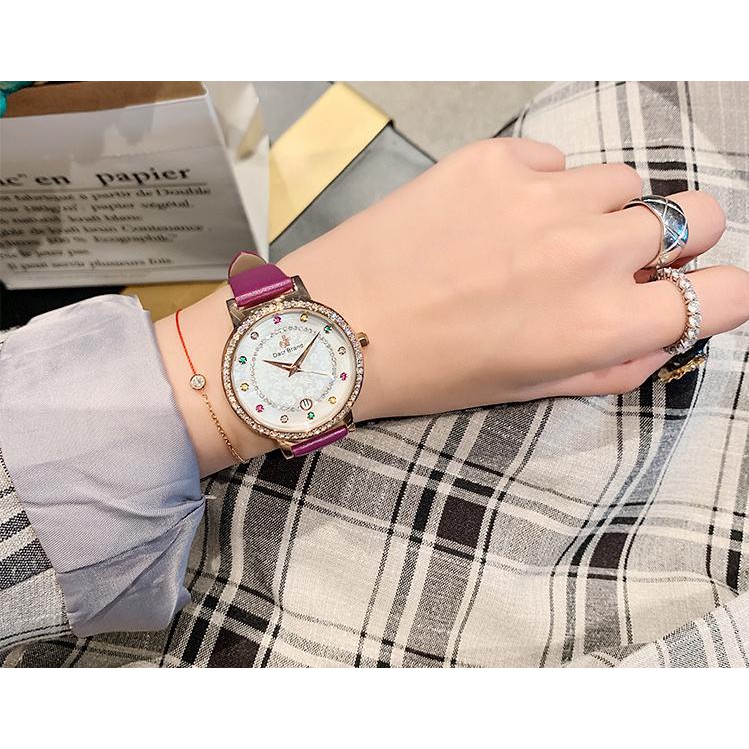 [Mã FAMAYFA2 giảm 10K đơn 50K] Đồng hồ nữ DACR Mashali hàng chính hãng dây da sang trọng | BigBuy360 - bigbuy360.vn