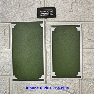 Dán mặt lưng nhám màu iphone 6 plus - 6s plus