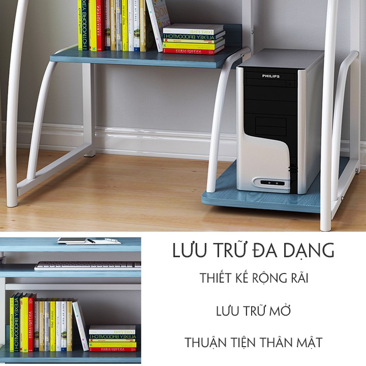 [GIÁ TỐT + SẴN HÀNG] Bàn làm việc Bàn máy tính để bàn có ngăn kéo (KT: 70*40*71 cm) MST355