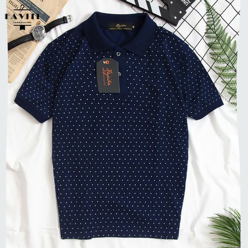 Áo thun polo nam trơn áo phông nam có cổ bẻ đẹp cao cấp hàng hiệu TALYTI. AT06