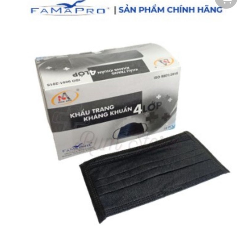 50 CÁI KHẨU TRANG Y TẾ MÀU  NAM ANH FAMAPRO