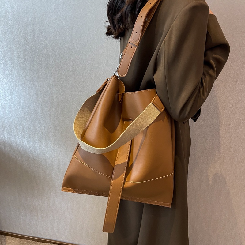 Túi Tote Đeo Vai Sức Chứa Lớn Phong Cách Cổ Điển Thời Trang Hàng Mới