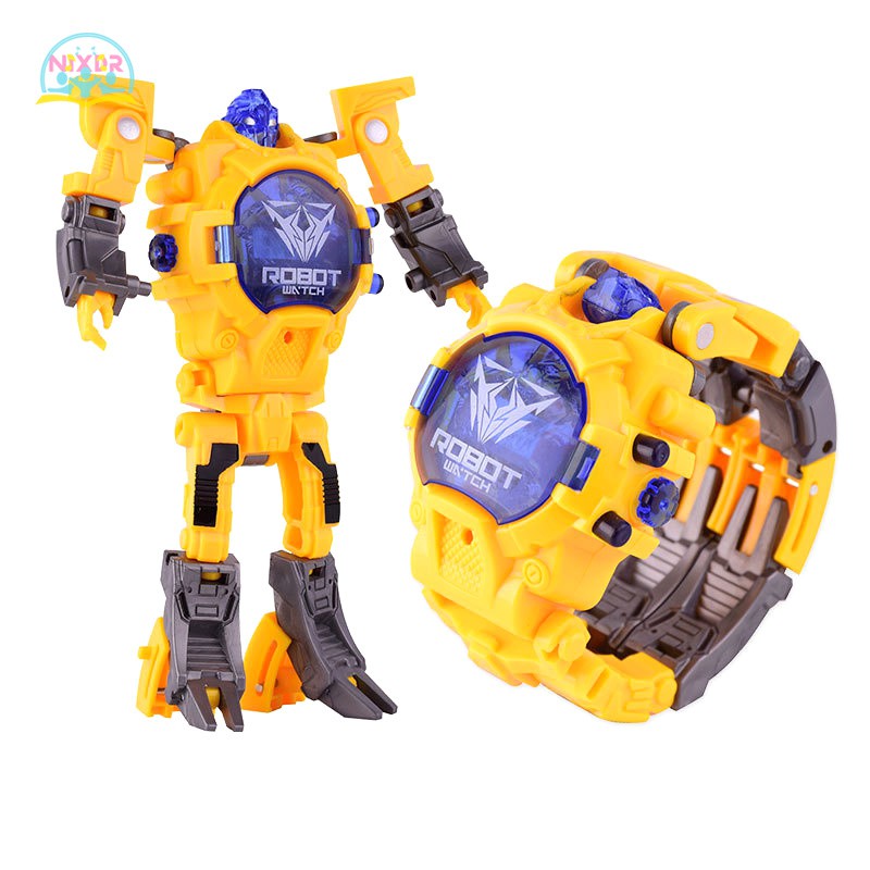 Đồng Hồ Điện Tử Biến Hình Robot Sáng Tạo Cho Bé | BigBuy360 - bigbuy360.vn