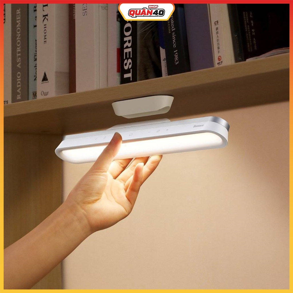 Đèn Treo Đế Hít Nam Chân Baseus Magnetic Stepless Dimming Charging Desk Lamp - Hàng Chính Hãng