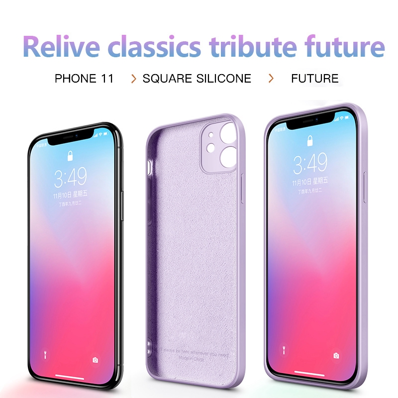 Ốp Điện Thoại Silicon Dẻo Mềm Bảo Vệ Toàn Diện Cho Iphone 11 Pro Max Se 2020 | BigBuy360 - bigbuy360.vn