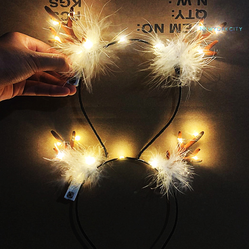 Ny-băng Đô Giáng Sinh Đáng Yêu Thoải Mái Với 5 Kiểu Băng Đô Hình Tuần Lộc Cho Tiệc Tùng