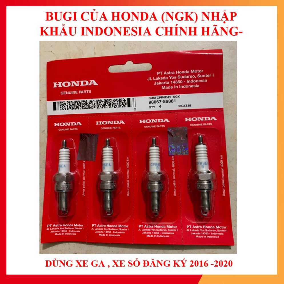 BUGI NGK CHÂN DÀI –HÀNG CHÍNH HÃNG HONDA