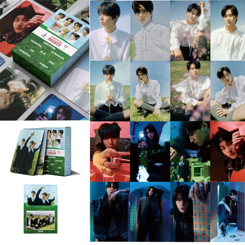 55 unids/set Kpop SEVENTEEN postal, nuevo álbum, tarjeta de fotos a su elección, tarjetas fotográficas HD, póster de