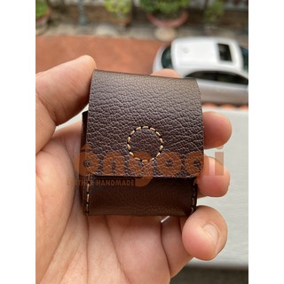 Bao da handmade da thật cho các dòng Airpod