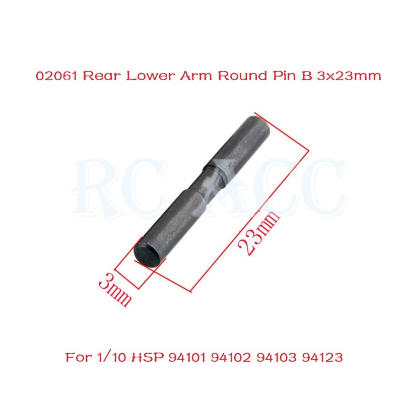 Ghim Trước / Sau Bằng Kim Loại Cho Xe Hơi Điều Khiển Từ Xa RC 02036 02061 02062 02063 02167 06018 06060 08019 08020 08068 08069 1 / 10