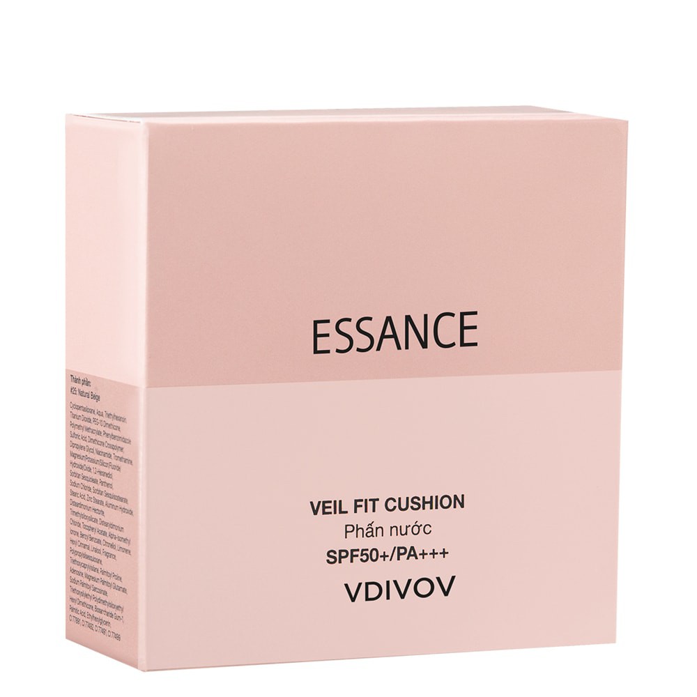 PHẤN NƯỚC ESSANCE MỊN LÌ MỜ KHUYẾT ĐIỂM 15G VEIL FIT CUSHION SPF50+ PA+++ | BigBuy360 - bigbuy360.vn