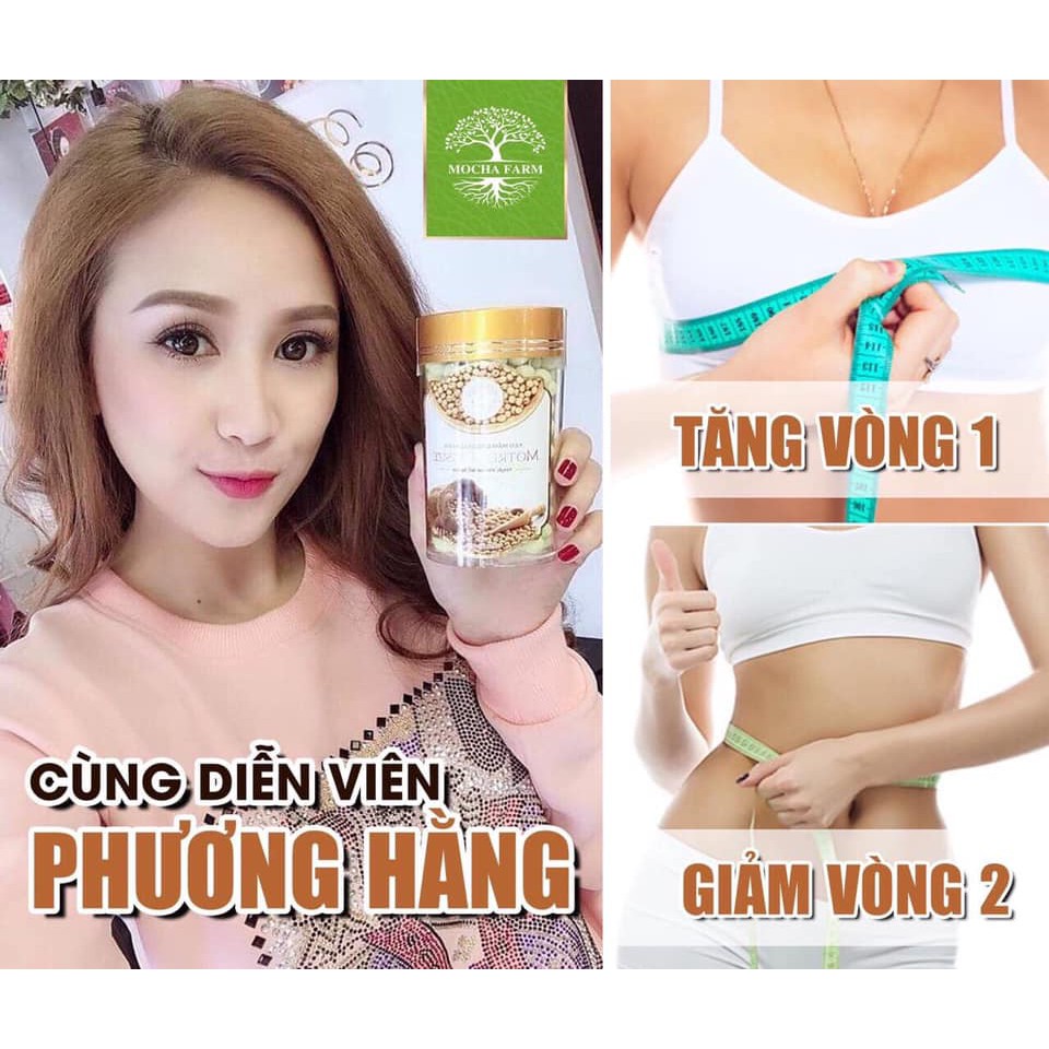[TẶNG TÚI GIẤY MOCHA] Kẹo Mầm Đậu Nành Collagen Mocha tăng vòng 1 - KÈM PHIẾU BẢO HÀNH | BigBuy360 - bigbuy360.vn