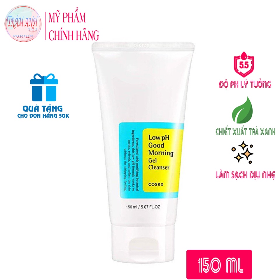 Sữa rửa mặt Low pH Good Morning Gel 150 ML