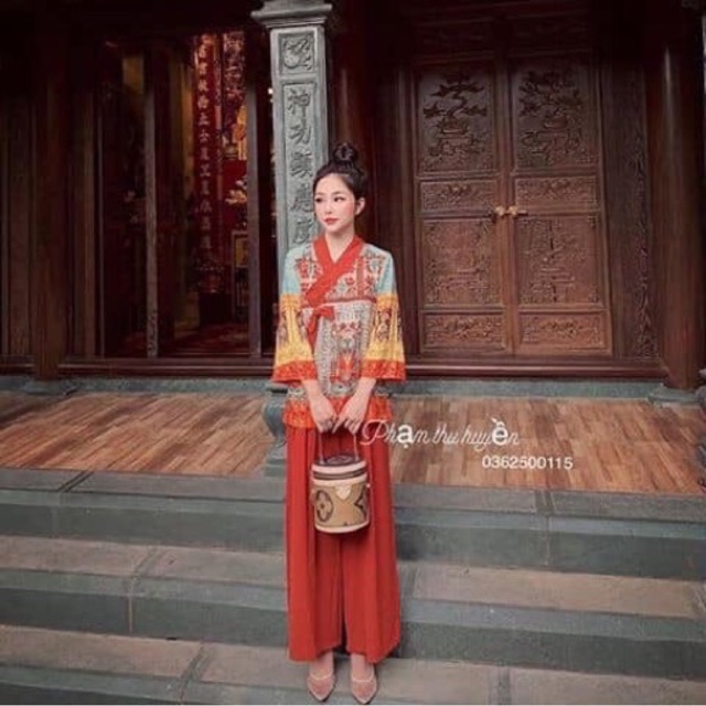 SET LAM HỌA TIẾT THỔ CẨM SIÊU HOT