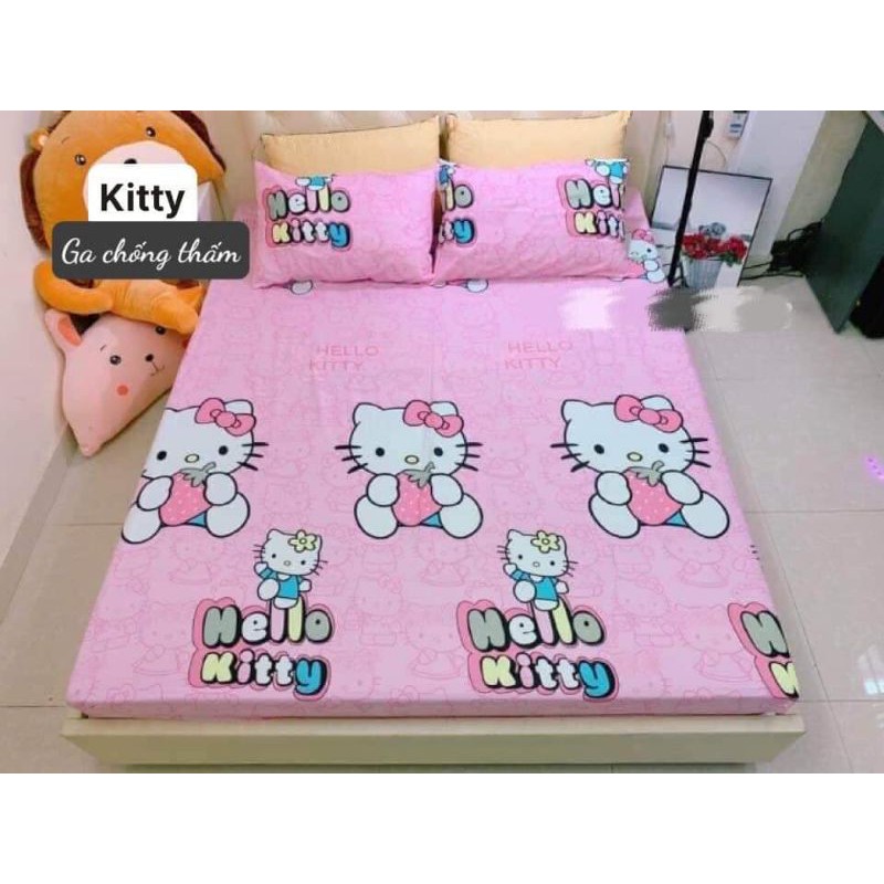 Ga cotton chống thấm nằm trực tiếp dành cho bé trai bé gái tập bỏ bỉm