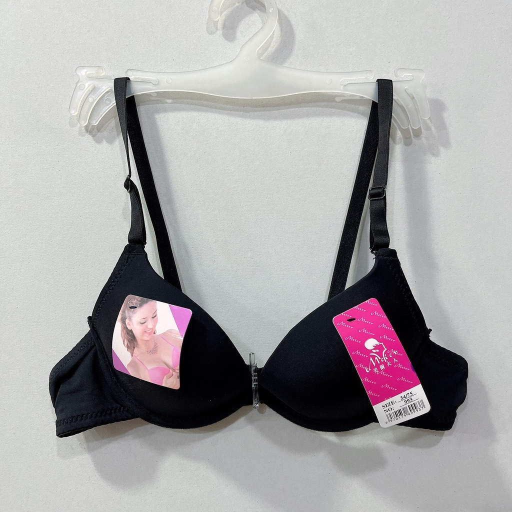 Áo lót nữ có gọng nâng ngực SD993 mút vừa màu trơn phom chữ V thoải mái mềm mịn size 32-34-36