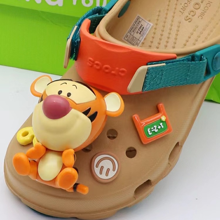 Phụ Kiện Trang Trí Giày Crocs jibbitz charms 3D diy Hình Chú Mèo Hoạt Hình