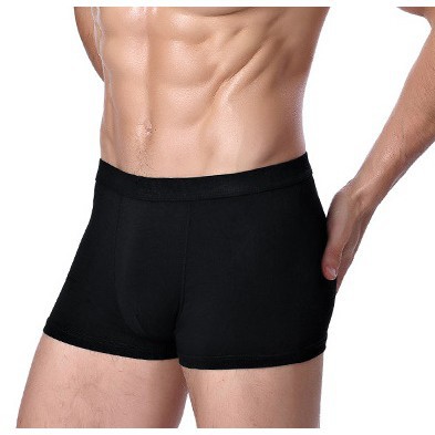 Quần Sịp Boxer Thun Lạnh Trơn/ Quần Lót Nam Boxer (Hàng Xuất Dư) [HOT] | BigBuy360 - bigbuy360.vn