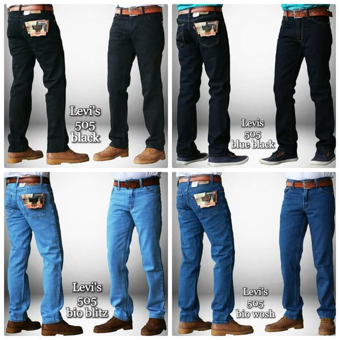 Quần Jeans Nam Ống Đứng Levis 505 28