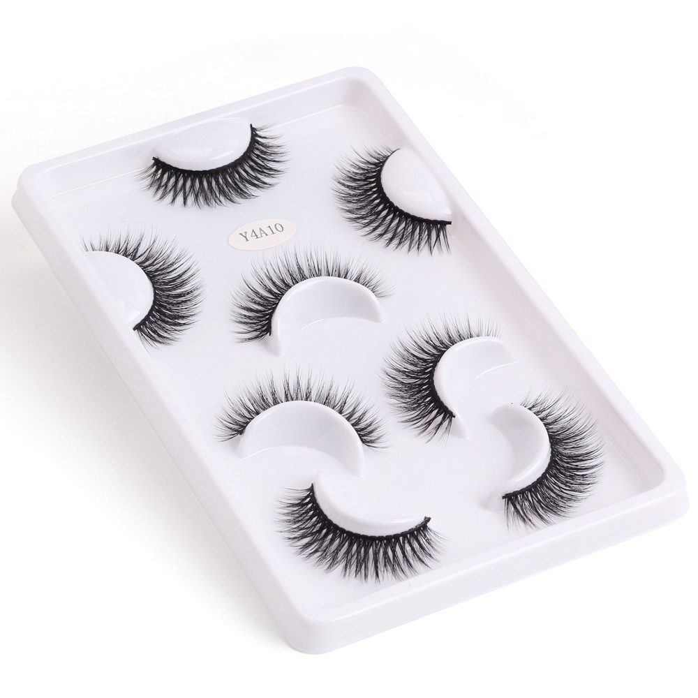 Bộ lông mi giả 3D MAGEFY 4 cặp lông mi tự nhiên