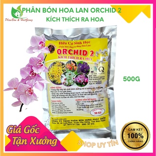 Phân bón hoa lan 2 phân bón túi lưới kích thích ra hoa - chuyên hoa lan gói 500g-shop phân bón và hạt giống