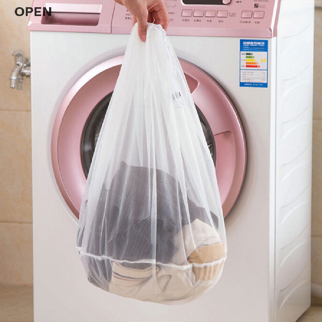 Op Mới Túi Lưới Giặt Quần Áo Lưới Dày Lớn Dùng Cho Máy Giặt my
