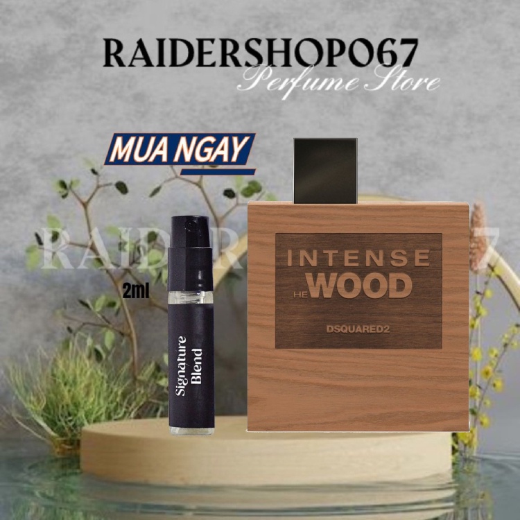 Nước hoa nam Intense He Wood của hãng DSQUARED²  ®️