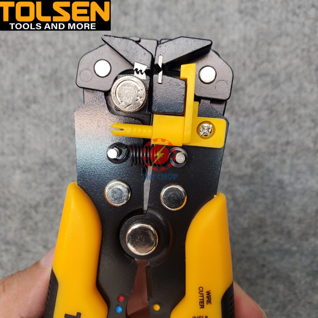 Kìm tuốt dây tự động TOLSEN 38048