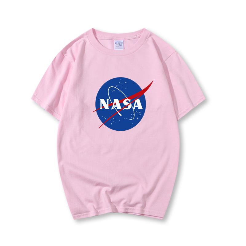 Áo thun cotton cổ tròn NASA