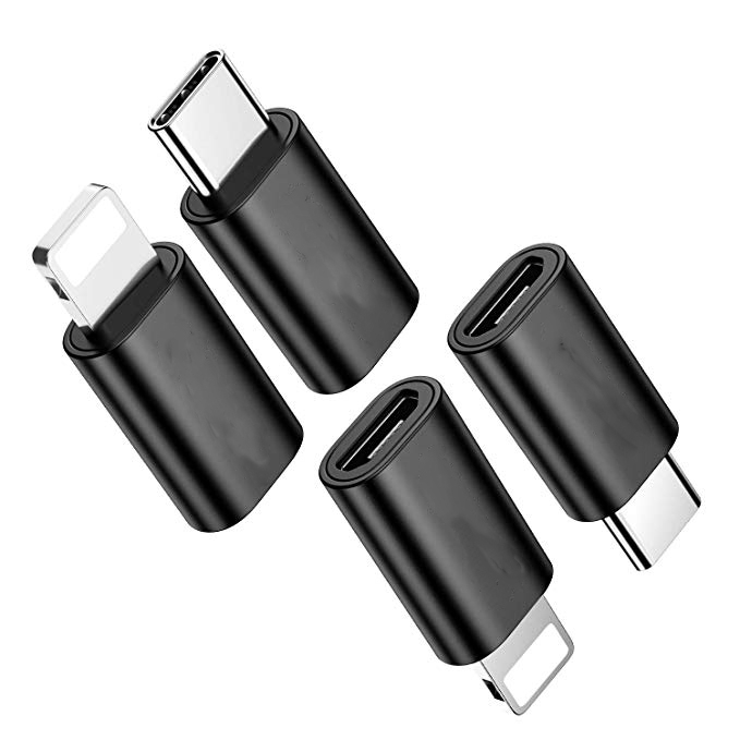 Đầu chuyển đổi ổ micro USB qua đầu loại C/Lightning cho Samsung Huawei Xiaomi