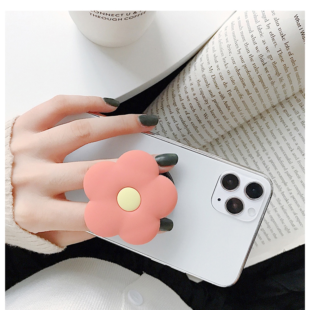 Giá Đỡ Điện Thoại Hình Hoa 3d Nhiều Màu Sắc