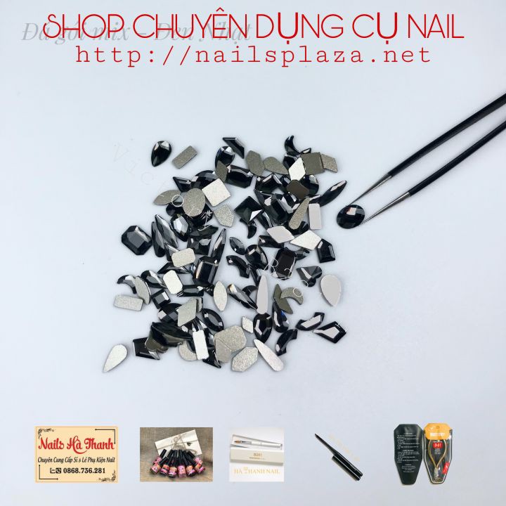 Set Đá Chân Bằng 100 Viên. Phụ kiện Nail